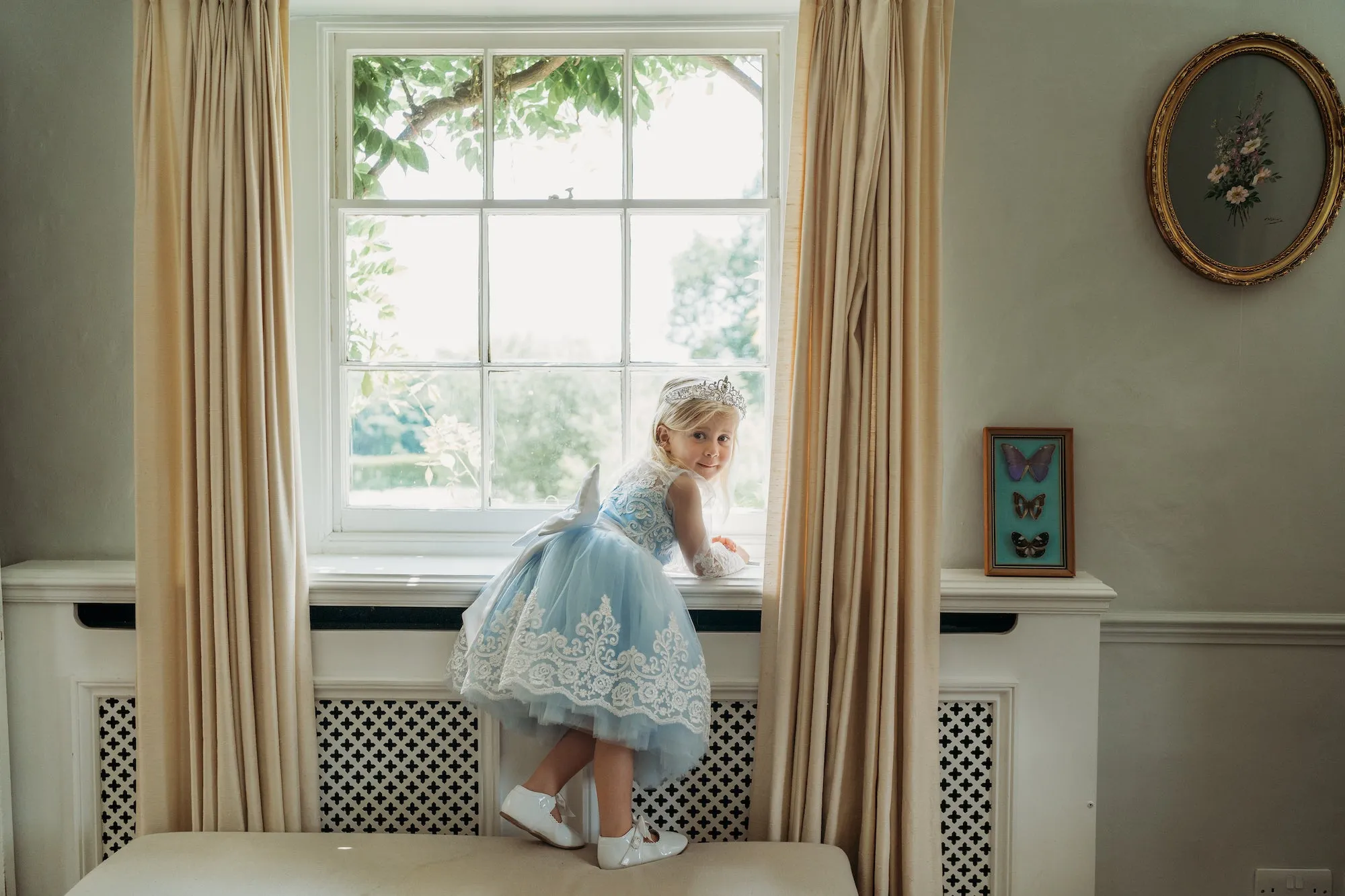Bluebell Embellished Sleeve Dress
