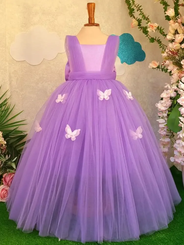 Dreamy Princess Dress Multi-layered Tulle Design Elegant Pink Princess Gown