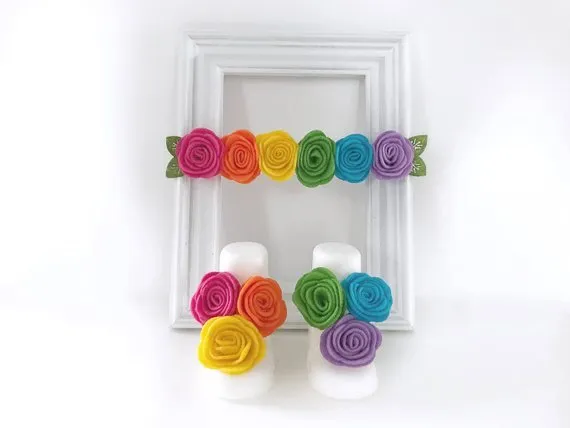 Girl's Rainbow Beauty Rainbow Baby Bodysuit