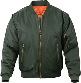 MAGNIVIT Men's Bomber Jacket Casual Fall Winter Military Jacket and Coats Outwear