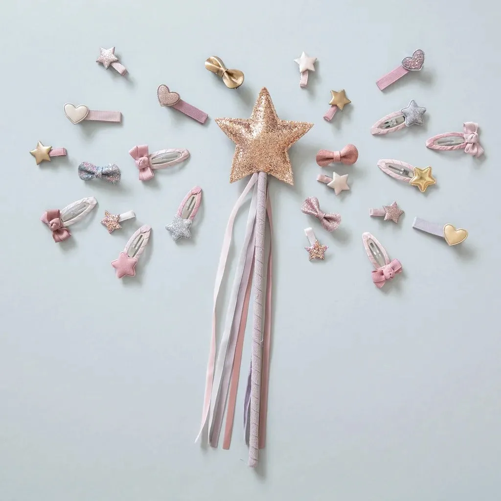 Mimi & Lula rainbow velvet ribbon wand