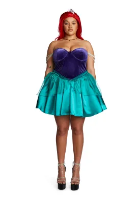 Plus Deep Sea Princess Costume Set
