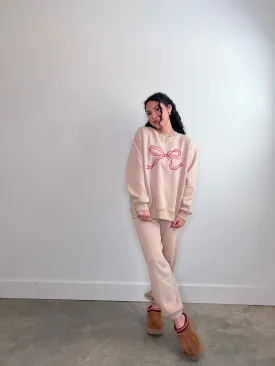 Tan Overfit Jogger Pants