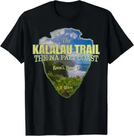 Vintage Nature Kalalau Trail Arrowhead Camping Lover T-Shirt